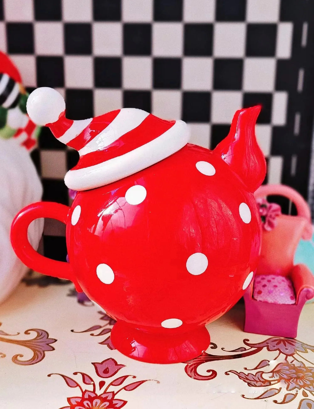 bunte 3D-Relief-Keramikplatte aus hochwertiger Keramik für den Esstisch