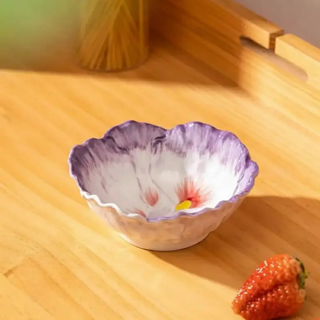 Keramik-Kohl-Plate – Nordischer Stil, 10-Zoll