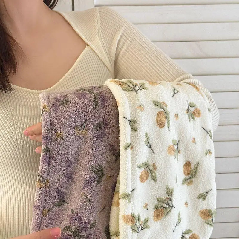 Schnell Trocknendes Haartuch – 100% Baumwolle – 25x65cm