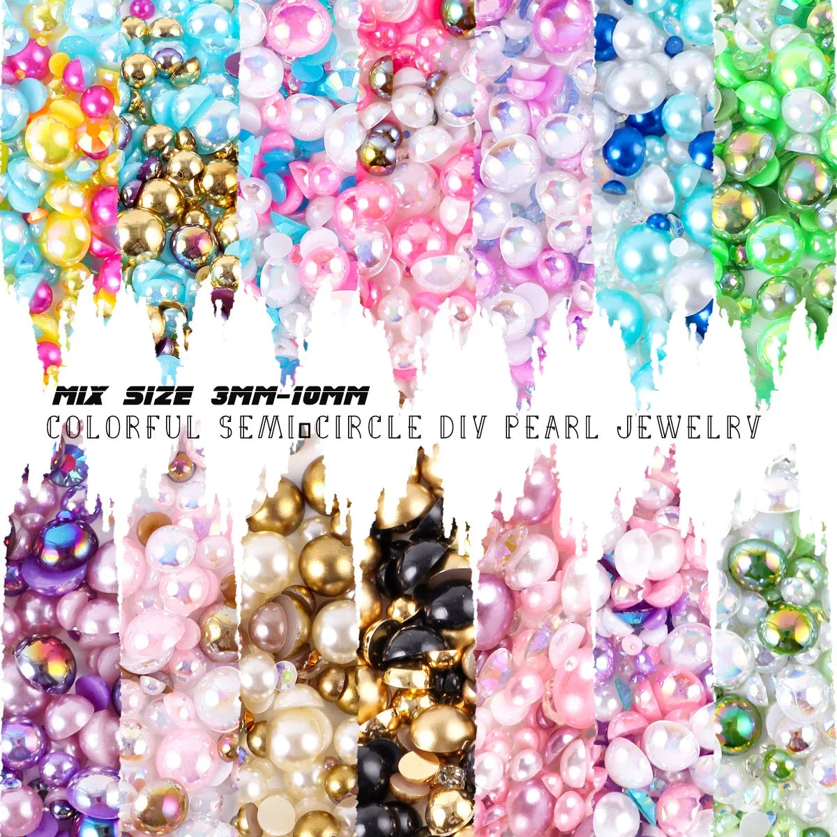 Bunte Harzperlen – Süsser Stil DIY Accessoires