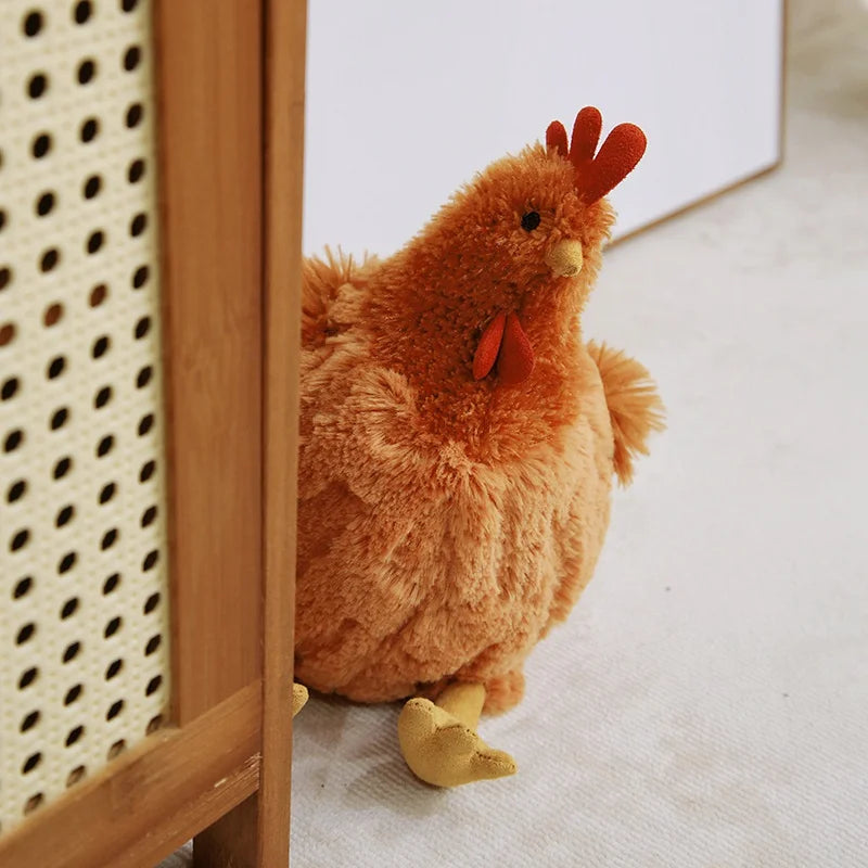 Kuschelhuhn Plüsch – Weiche Baumwolle 23/35cm