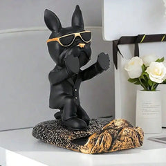 Französische Bulldogge Telefonhalter – Schreibtischdeko