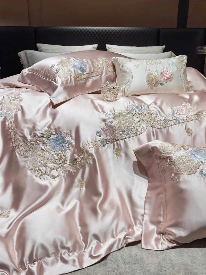 Luxuriöses Damastbettwäsche – Chinesischer Stil 5er Set