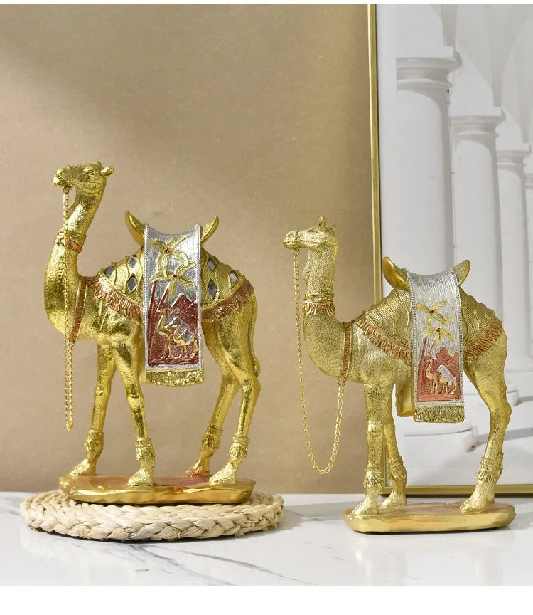 Kamel-Ornamente – Resin-Tierdeko – Klein & Gross