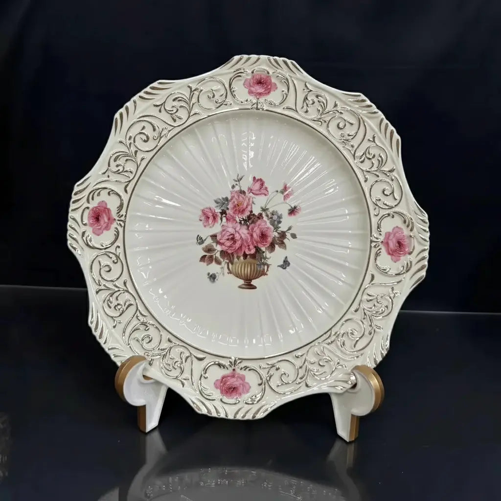 Bone China Kaffee-Set – Europäisch Handbemalt 1.0L