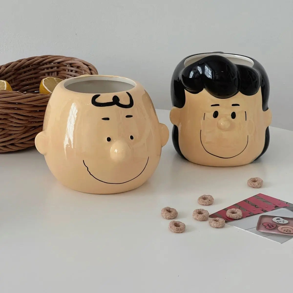 Keramik Snoopy Tasse – Kawaii Cartoon Design 400-500ml