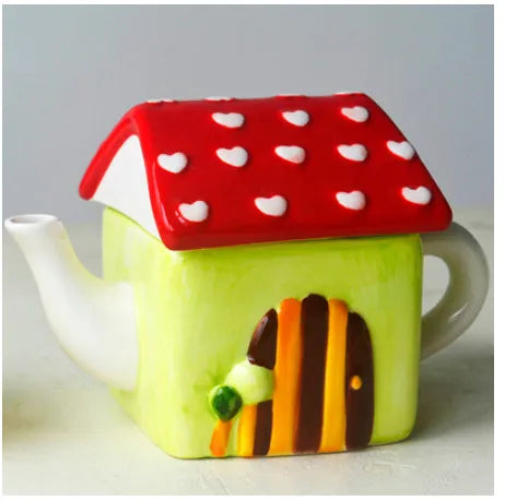 buntes 3D-Relief Keramikgeschirr mit verschiedenen Serviergrössen