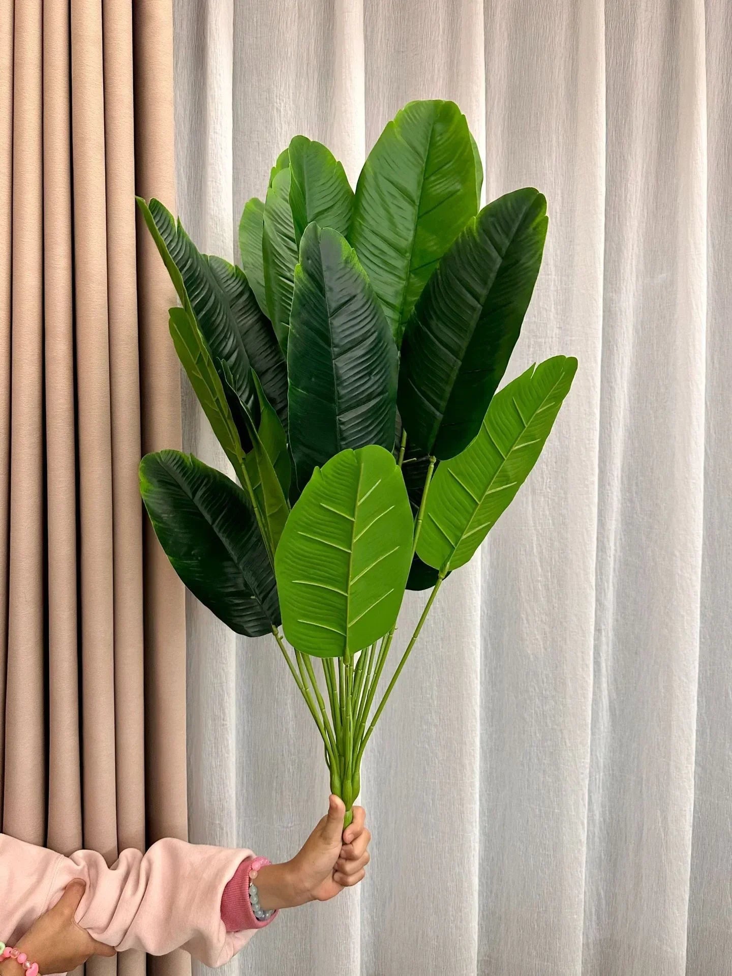 Künstliche Palmblätter – Real Touch – Exotisches Ambiente