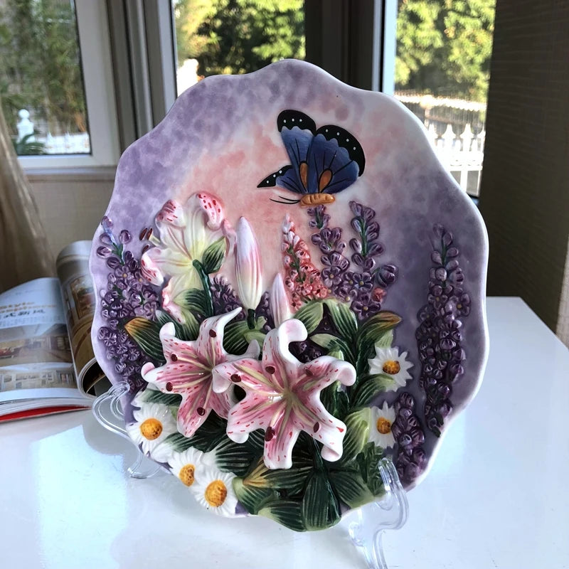 Keramik-Teeservice – 3D-Dekor-Design – Perfekt als Geschenk