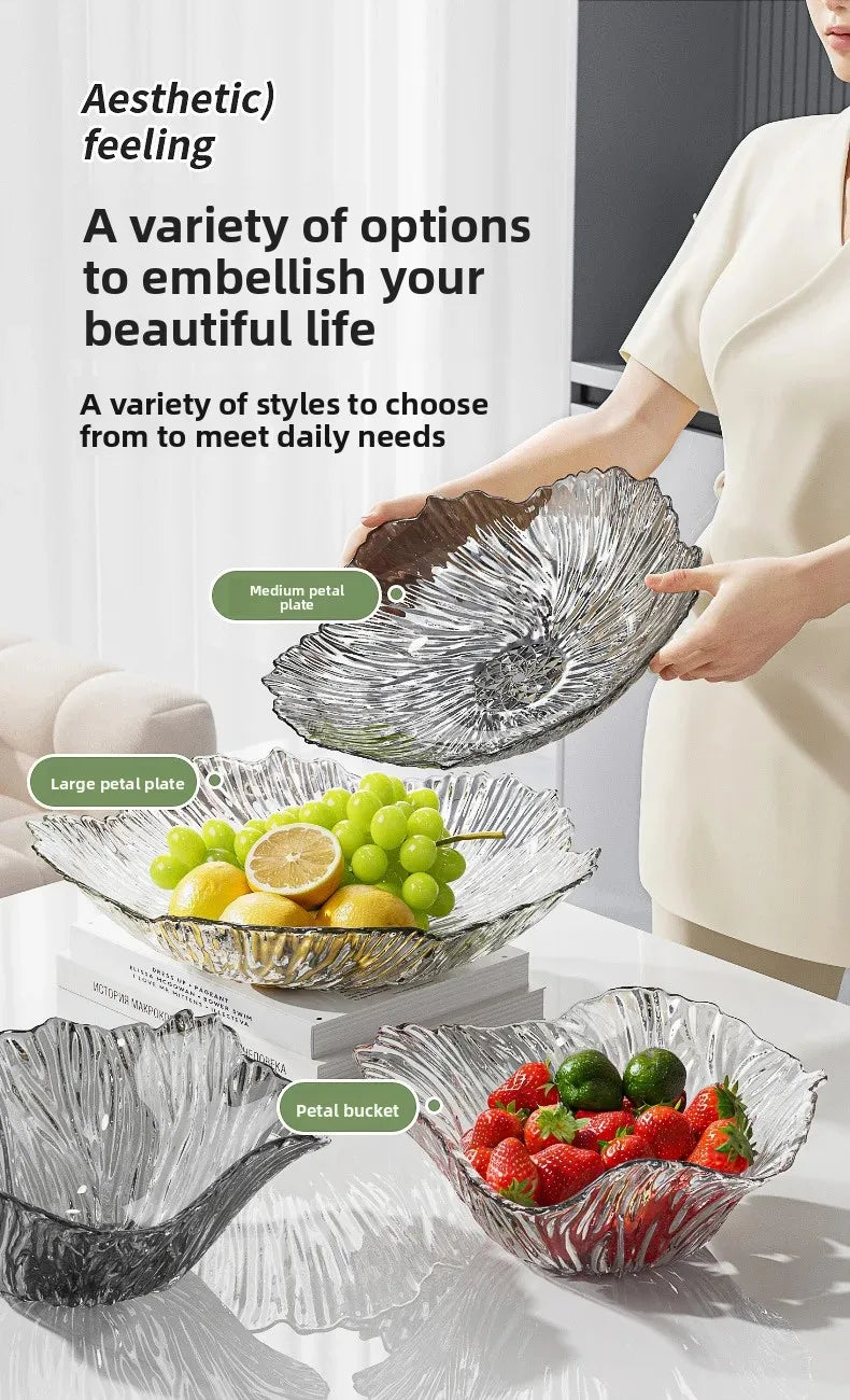 Fruchtschale – Transparentes PET – Vielseitig & Stilvoll