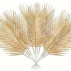 Tropische Palmblätter – Kunst-Set für Zuhause & Event