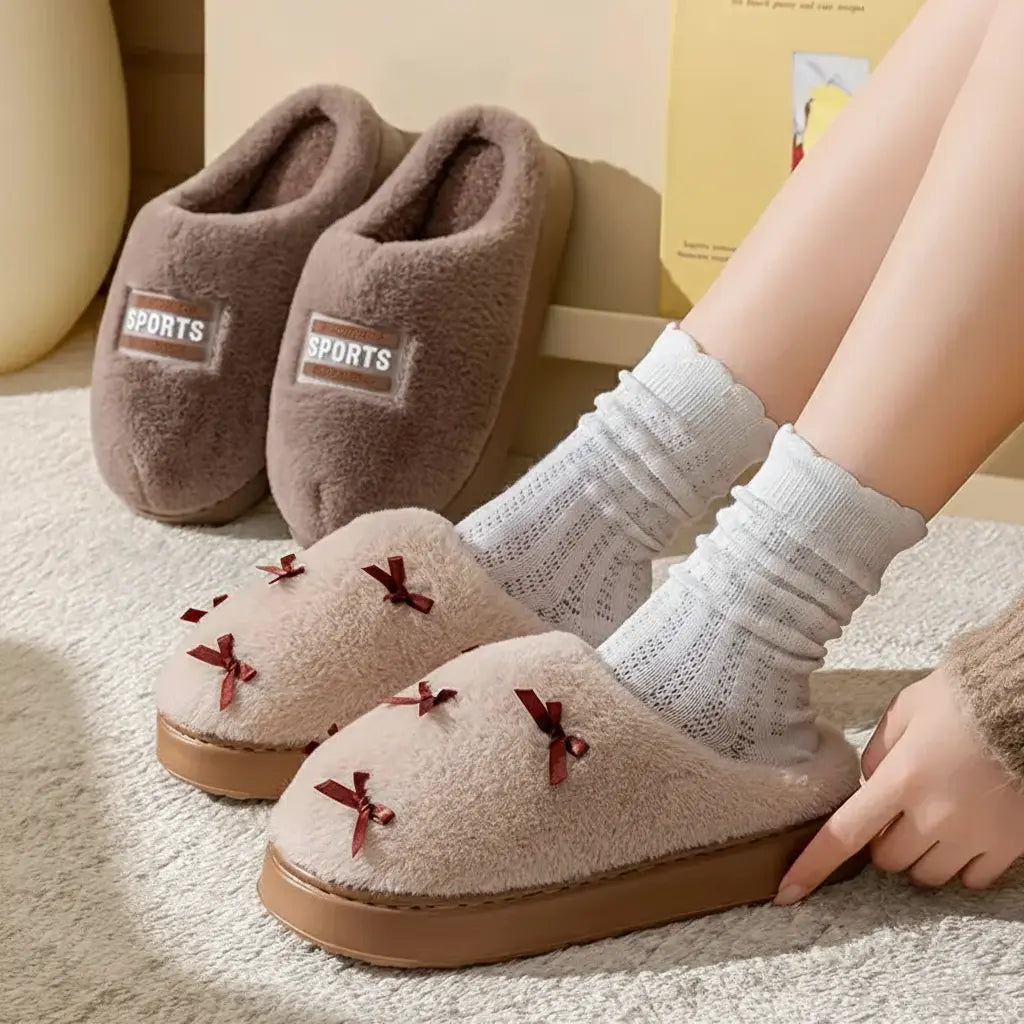 Fluffy Fellpantoffeln – Schön Design – Innenbereich