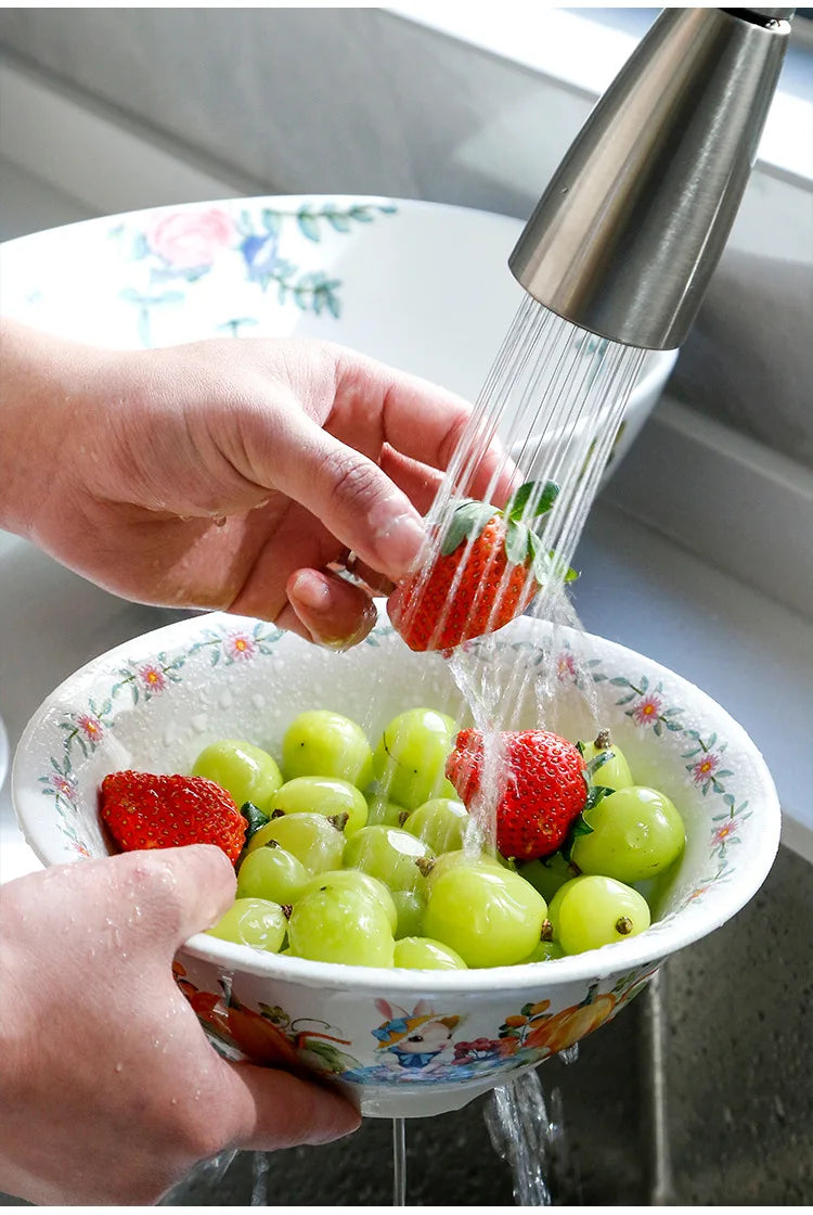 Keramikteller – Gartenstil – Blumenmuster