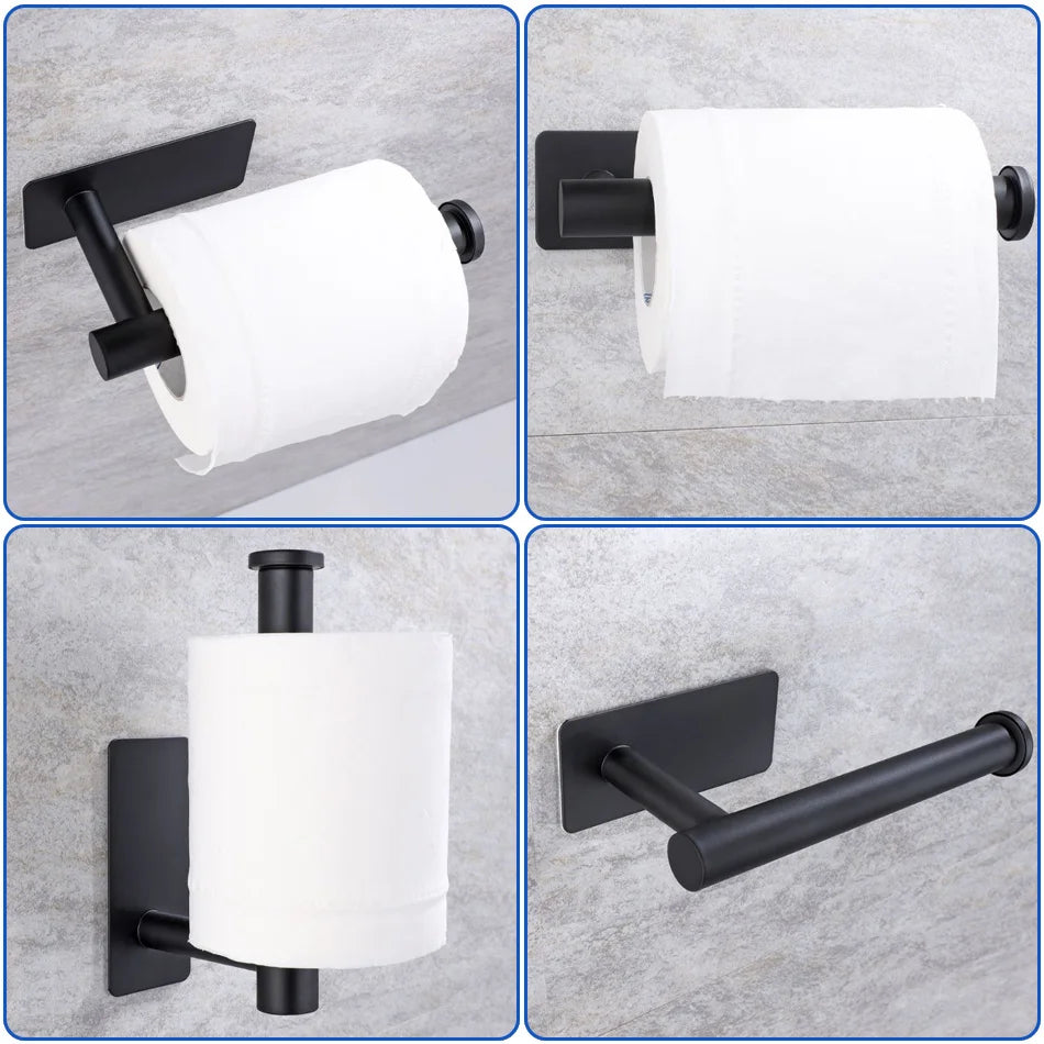 Adhäsiver Papierhalter – Edelstahl – Küche & Bad