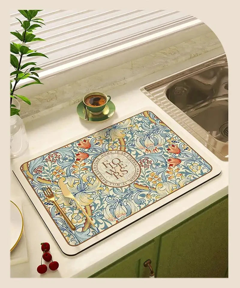 rechteckige Diatomschlamm-Matte, Farbe: 7, Grösse: 40x50 cm