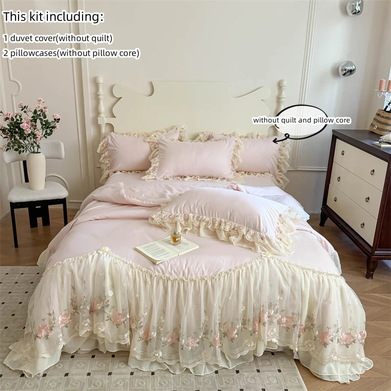 Bettwäsche-Set – Koreanischer Stil Polyester – Nordamerika