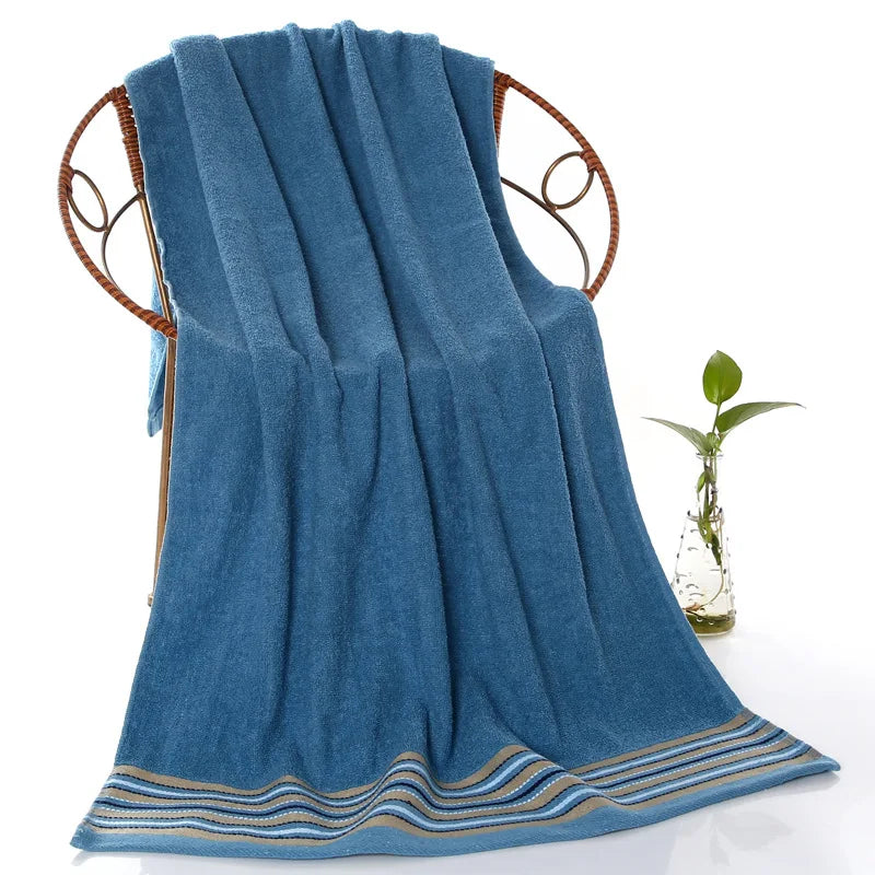 Bestickte Badetücher – 100% Baumwolle 70x140cm