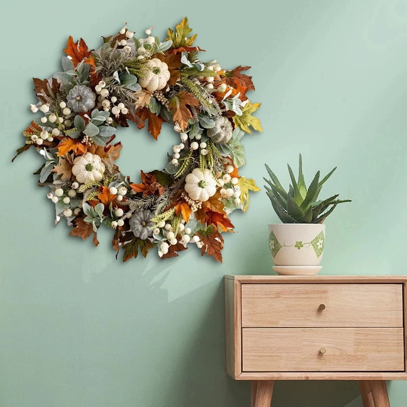 Herbstkranz – Stroh Design – 45cm Innendekor