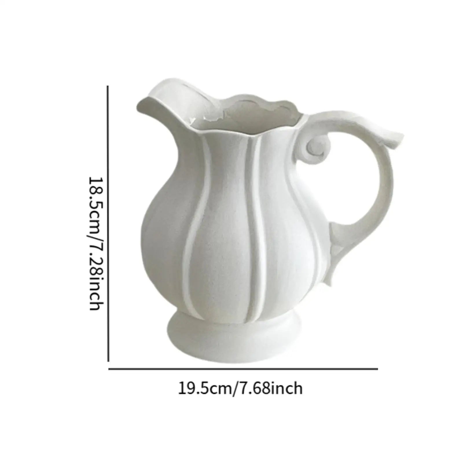 Blumenvase – Keramik Nordic Design – 19.5 cm