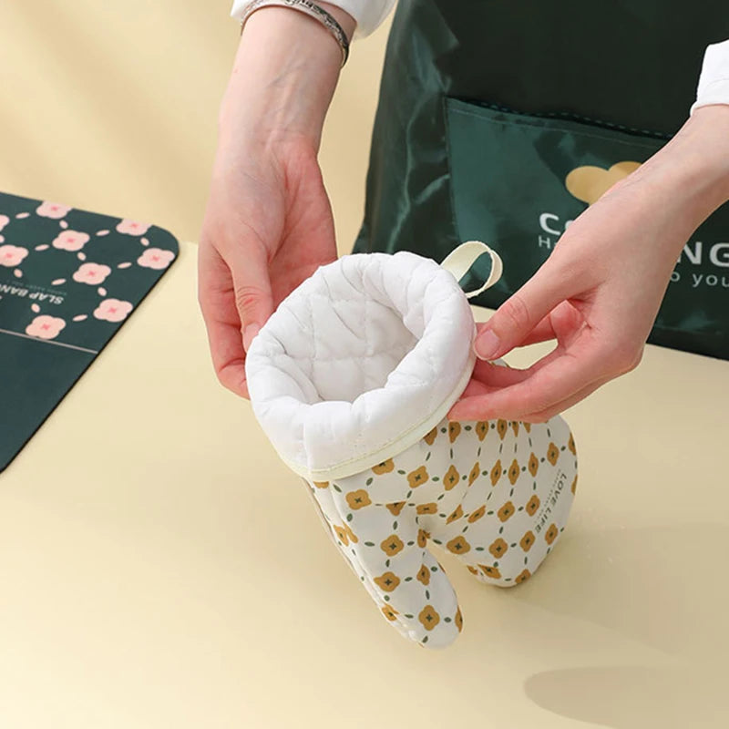 Hitzebeständige Handschuhe – Baumwolle/Polyester Rutschfest Ofen