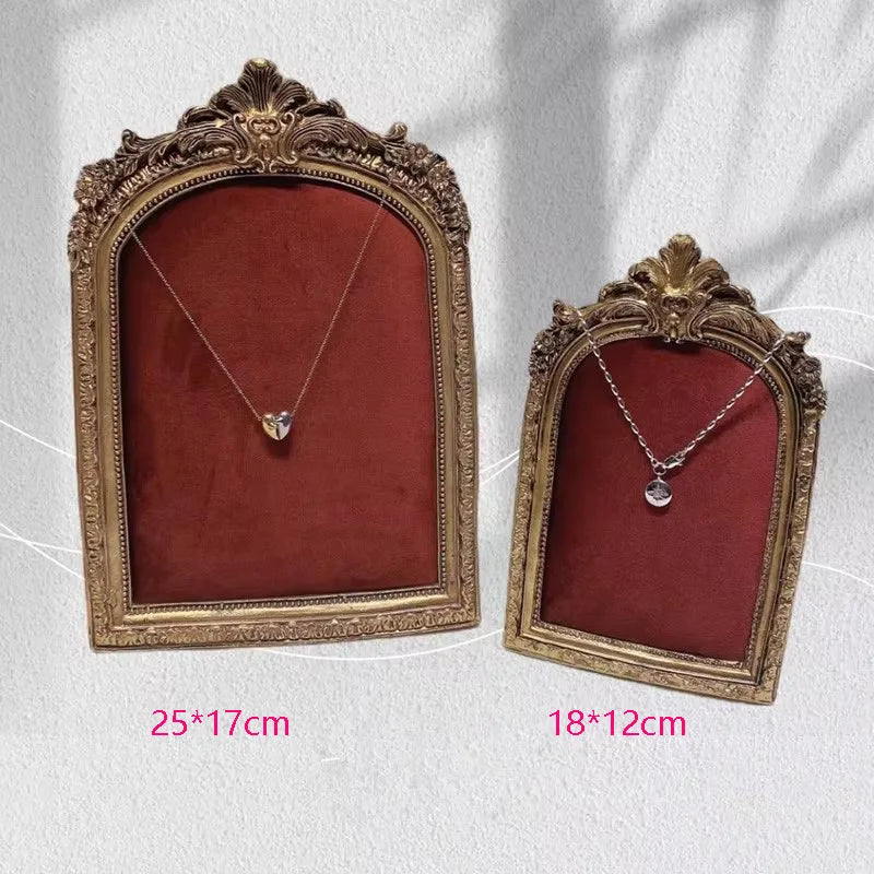 Schmuckständer – Retro-Samt-Design – Verschiedene Farben