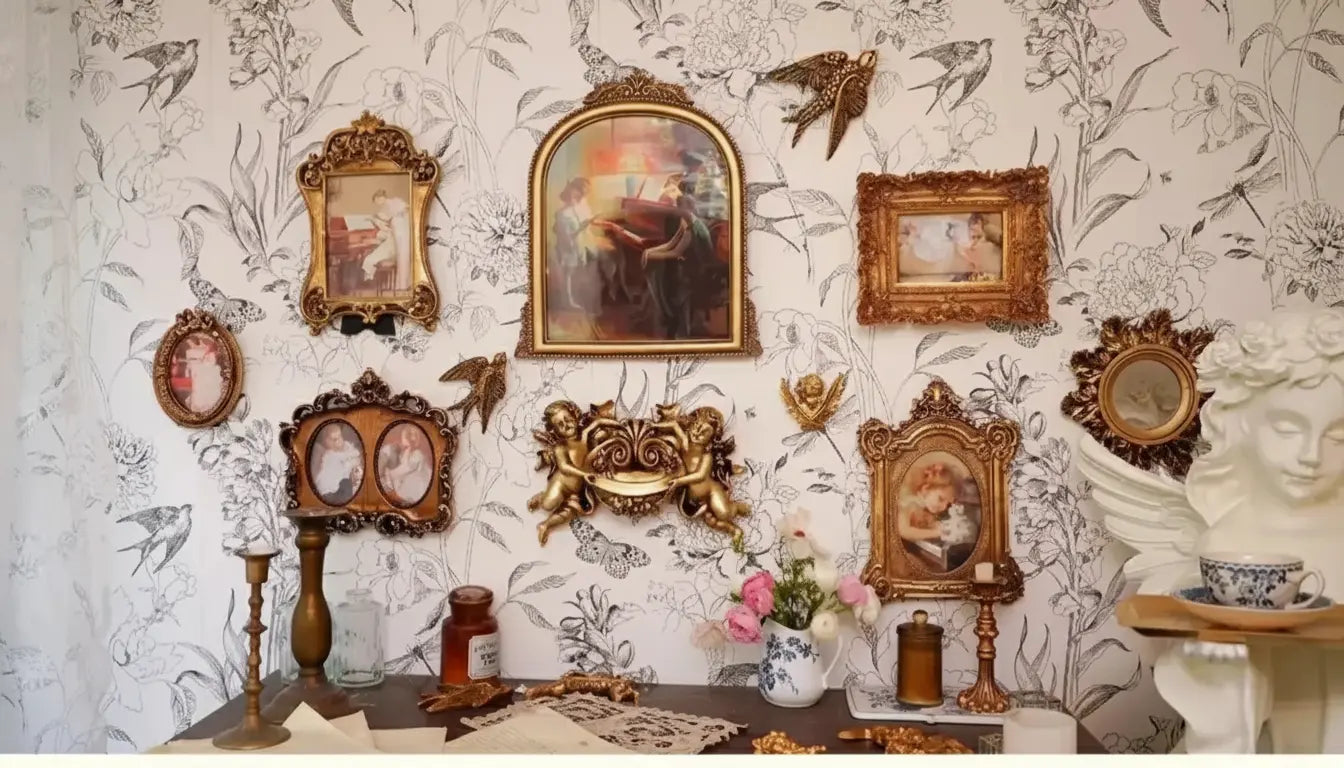 Mini Engelsfigur – Vintage Harz Deko