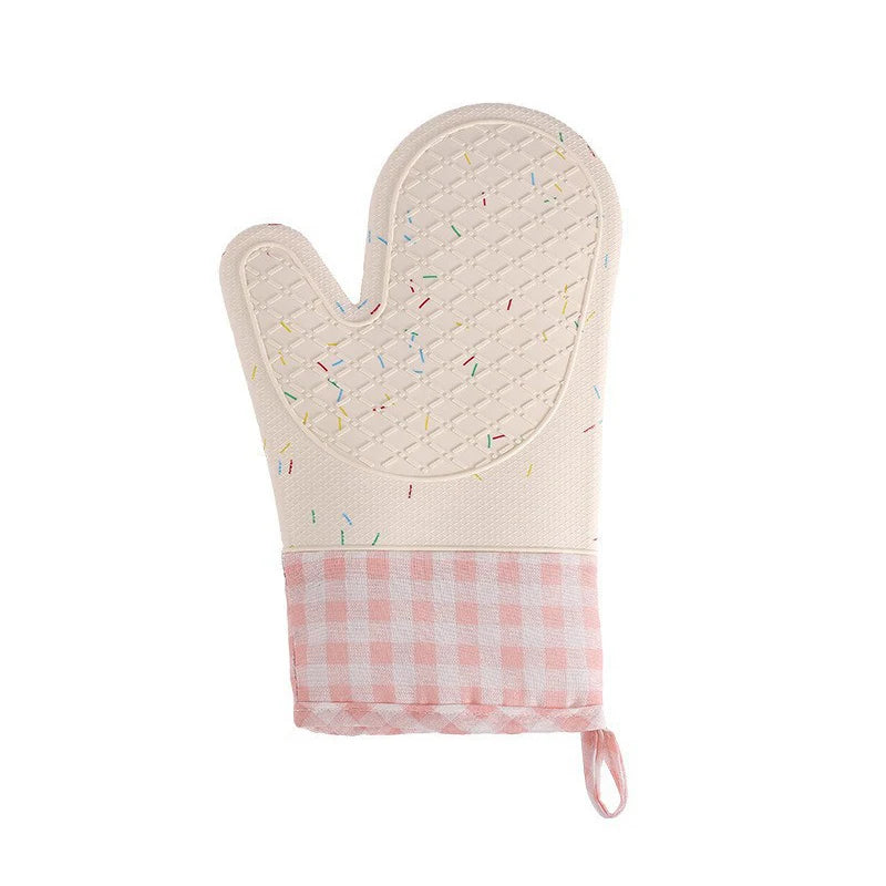 Silikon Ofenhandschuhe – Hitzebeständig – 18x27.5 cm