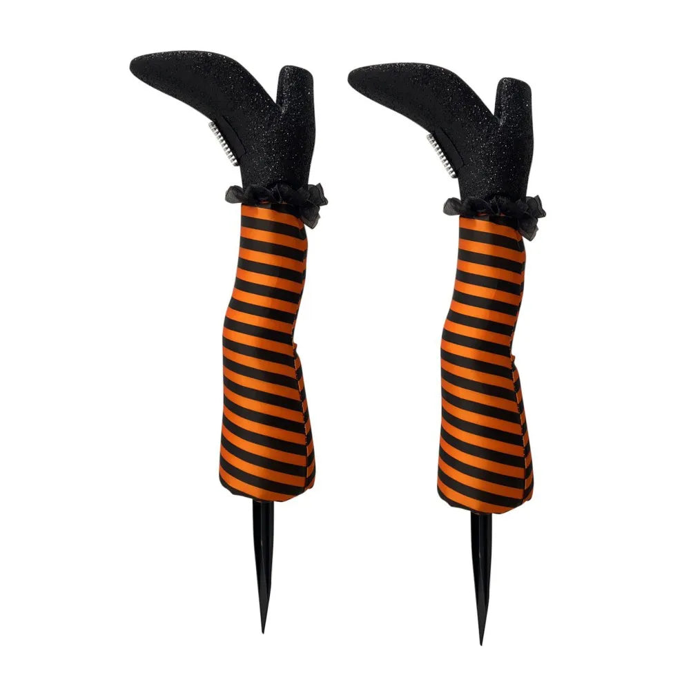Halloween Hexenbeine Stäbe – Schaumstoff Design Aussen
