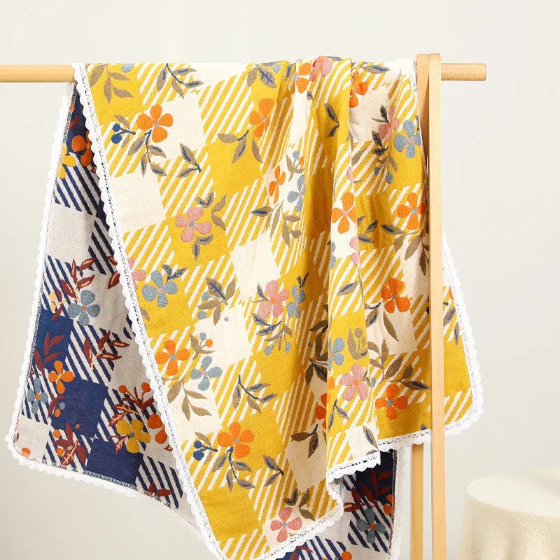 Japanische Badetücher – Baumwolle Spitze – 80x160cm