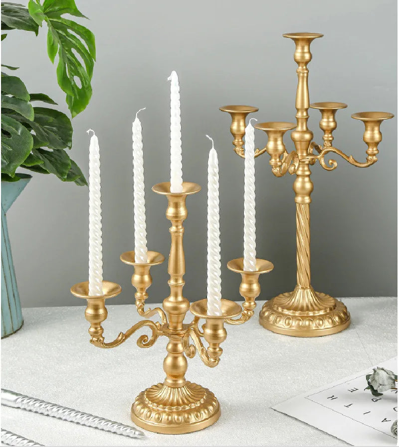 Retro Blumentopf Kandelaber – Europäisches Design, Hochzeiten