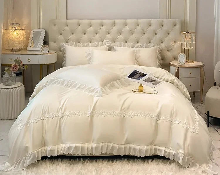 Bettwäsche – Gewaschene Baumwolle Prinzessin – 150x200cm