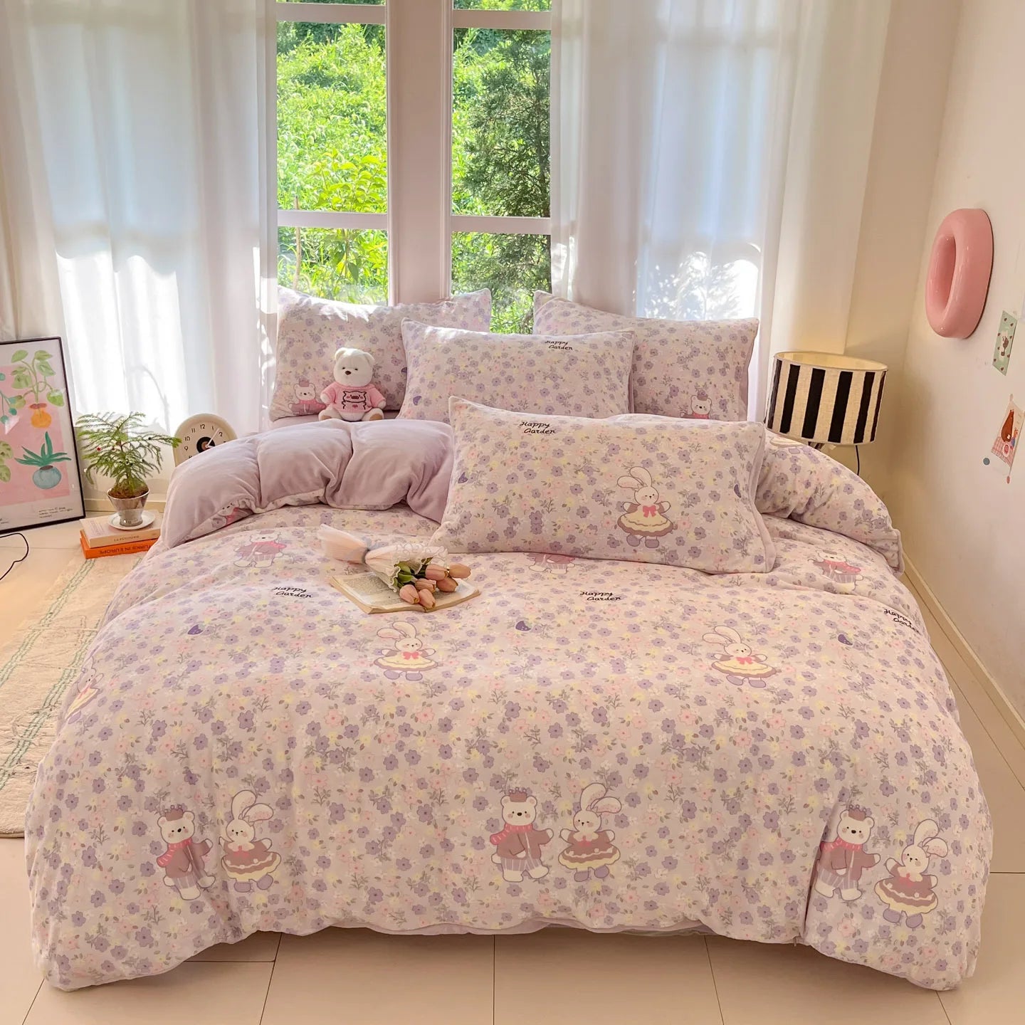 Fleece Duvet Cover – Modern Stil – 200x230cm
