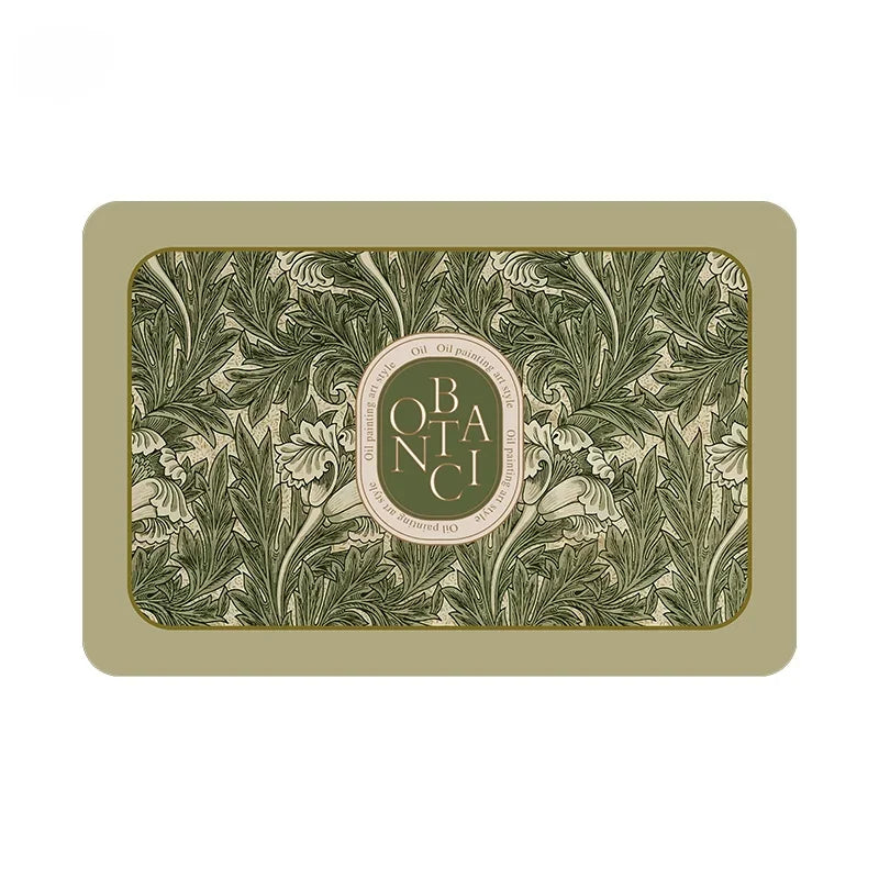 Absorbierender Küchen-Teppich – Blumenmuster – 40x60cm