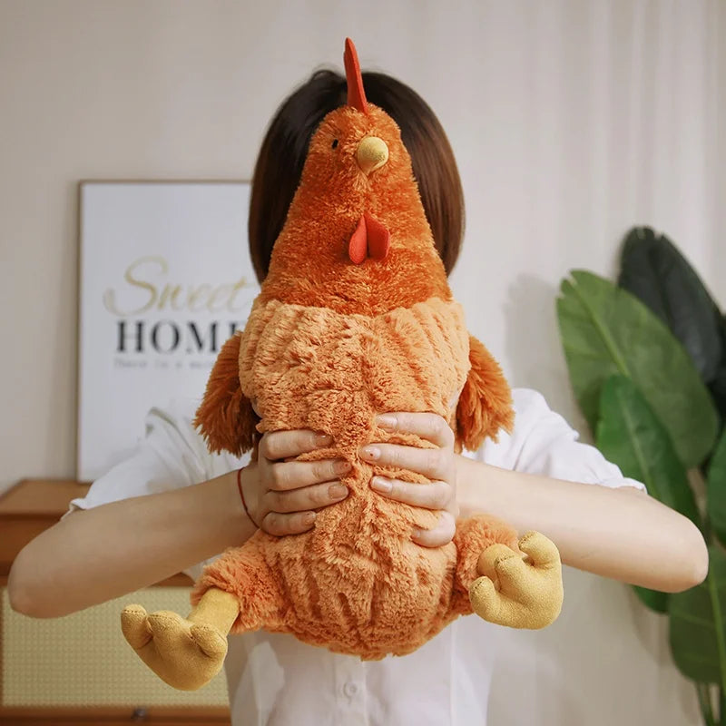 Kuschelhuhn Plüsch – Weiche Baumwolle 23/35cm