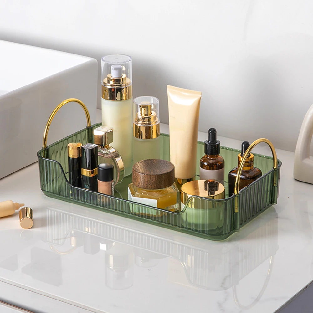 Elegante Aufbewahrungsbox – Klare Optik – Badezimmer Must-have