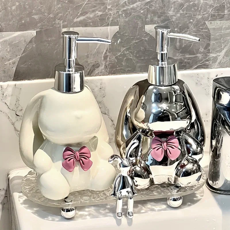 Seifenspender – Keramik Cartoon Design – Badezimmer