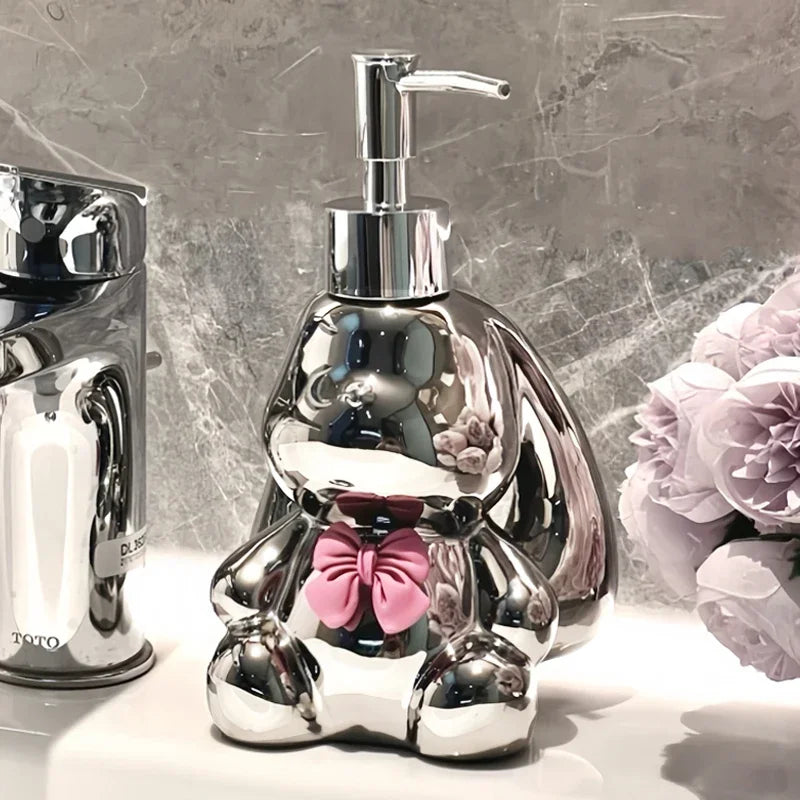 Seifenspender – Keramik Cartoon Design – Badezimmer