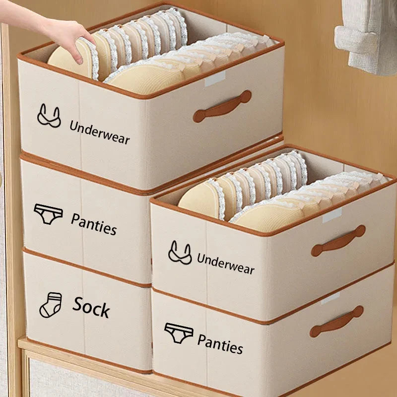 Faltbare Aufbewahrungsbox – Kationischer Stoff – Perfekt fürs Schlafzimmer