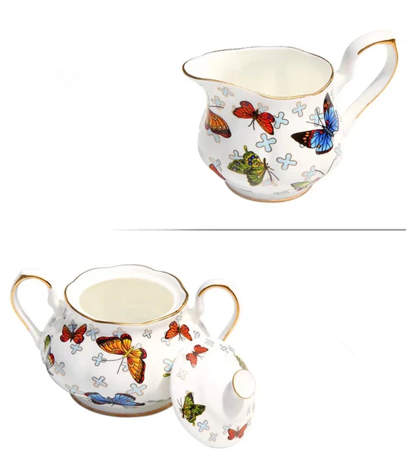 Bone China Teeset – Elegantes English Design Set
