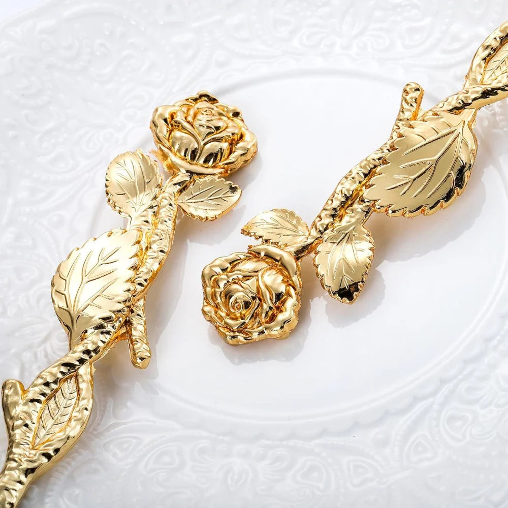 Hochzeitstorten-Set – Vintage Metall Rose – Persönlich