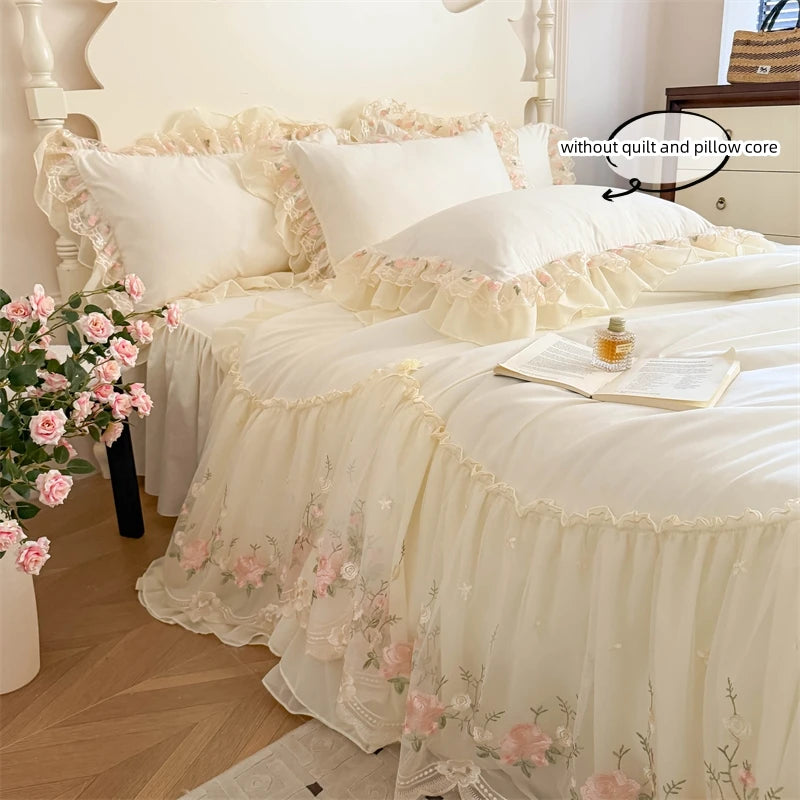 Bettwäsche-Set – Koreanischer Stil Polyester – Nordamerika