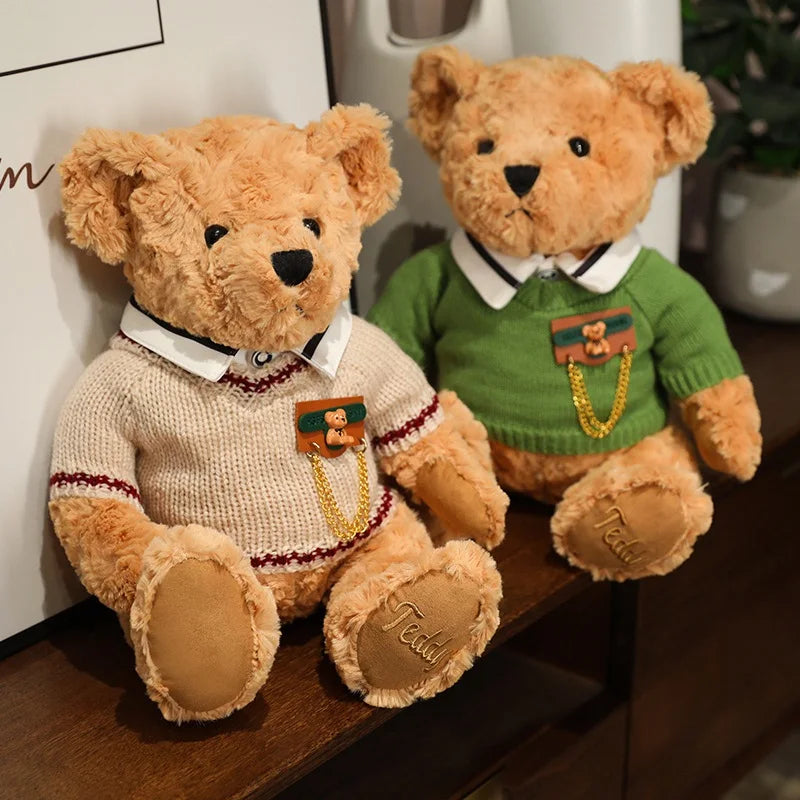 Teddybär Plüschspielzeug – Vintage Plüsch – 25cm Sitzend