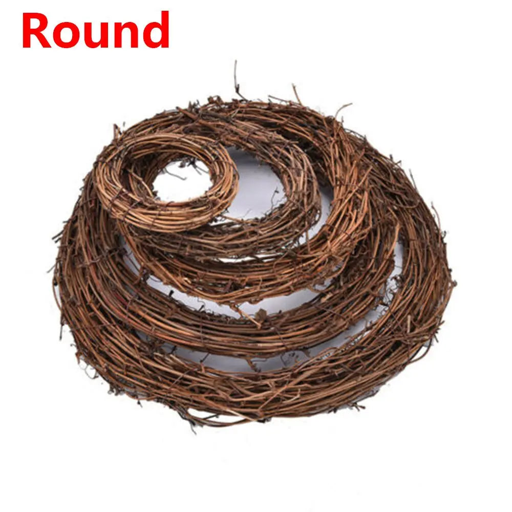 Rattan Kranz - Naturdesign - Verschiedene Durchmesser