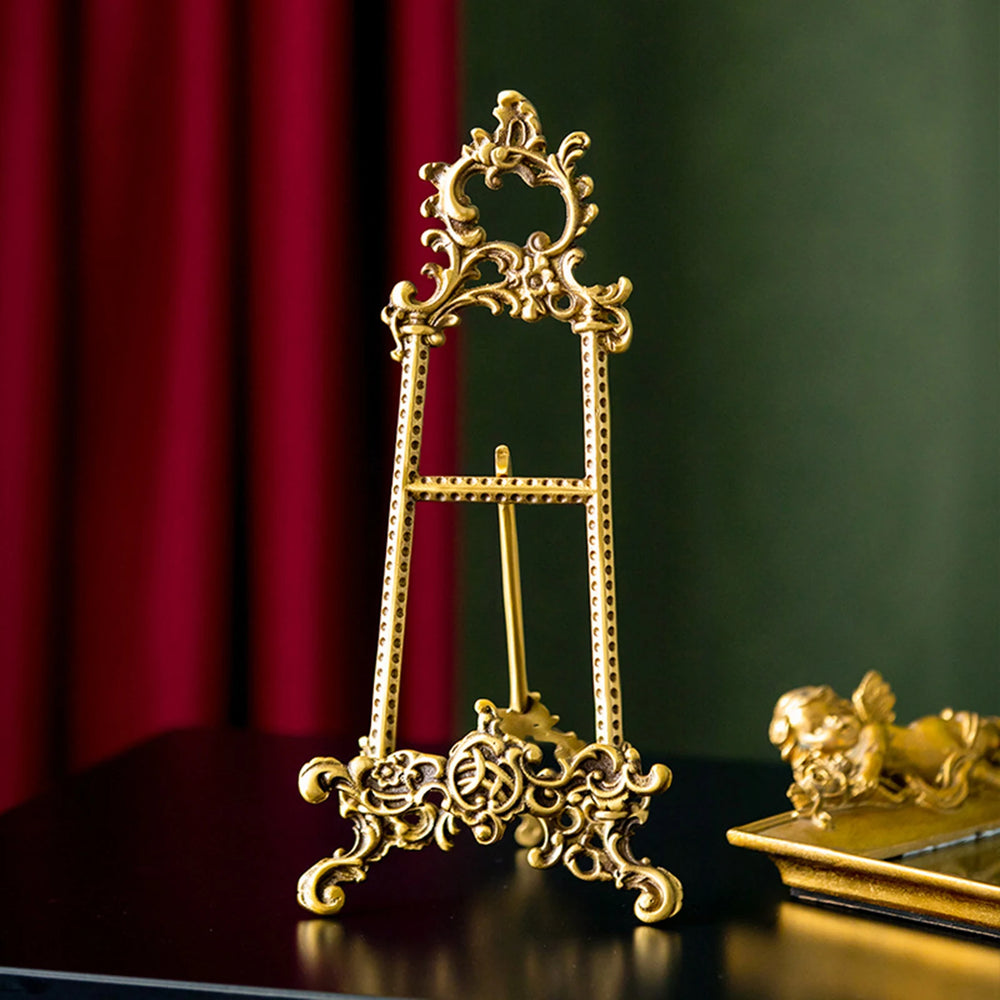 vintage display-staender aus zinklegierung 13.5x16x29 cm, ideal für heimdeko