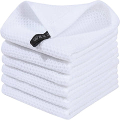 Reines Baumwoll-Küchentuchset – Waffelstruktur – 30x30cm