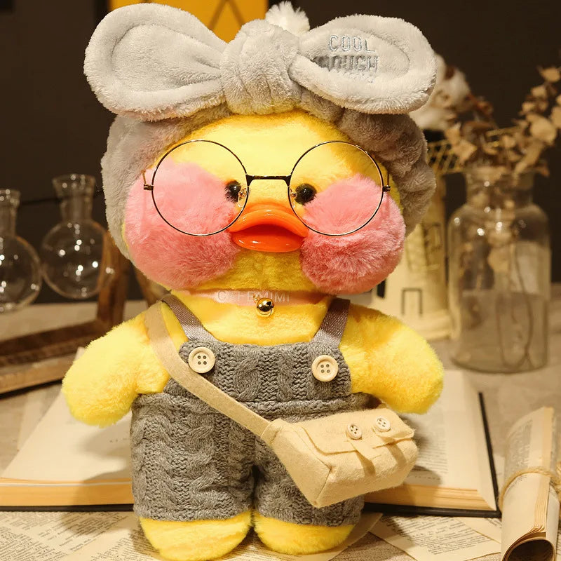 Kawaii Ente Plüsch – Weicher Plüsch/Baumwolle – 30cm