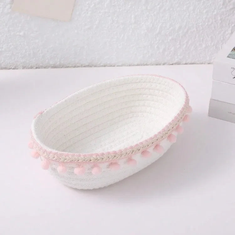 Aufbewahrungskörbe – Baumwollseil – Mehrere Grössen