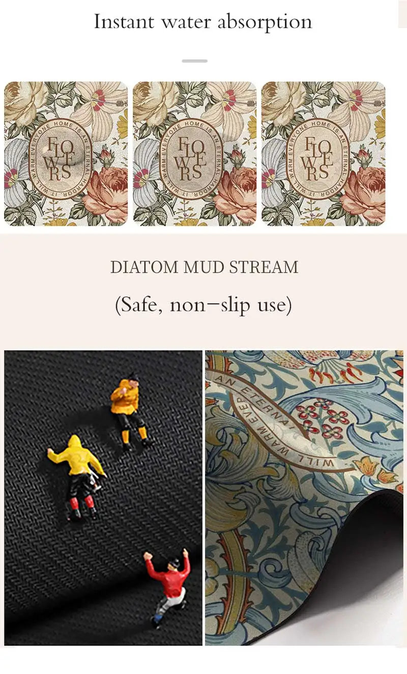 Geschirrabtropfmatten - Umweltfreundlicher Japan-Stil - 30x40/40x50 cm