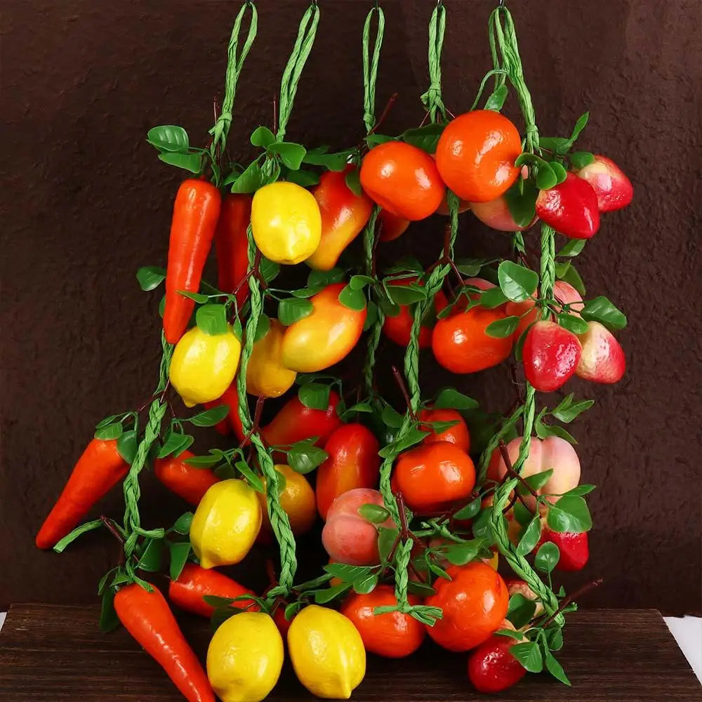 Künstliches Obst & Gemüse – Schaumstoffmix für Innenräume