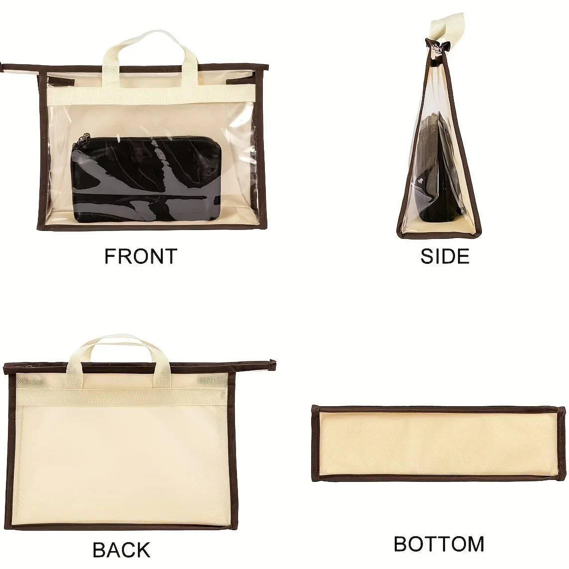 Handtaschen Organizer – Wasserdichtes PVC – Schrank Must-Have